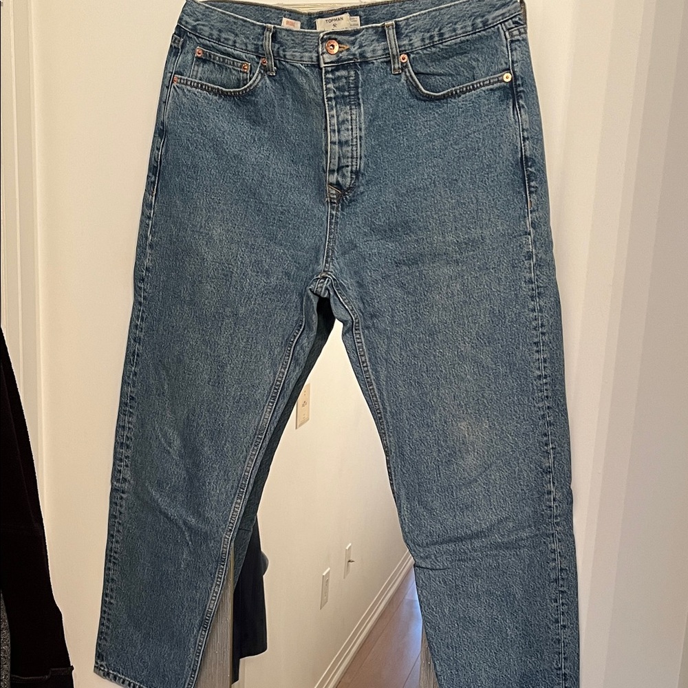 Topman Blue Slim Men Jeans